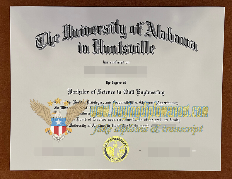 Get a Fake University of Alabama Diploma