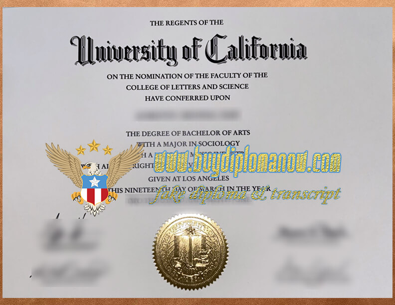 Get a University of California, Los Angeles diploma, fake UCLA degree