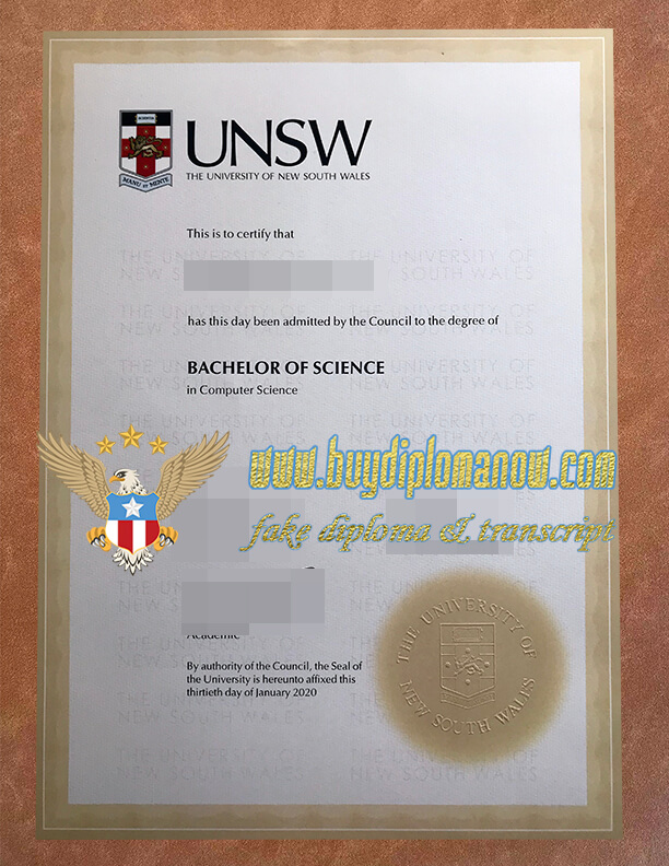 UNSW fake diploma