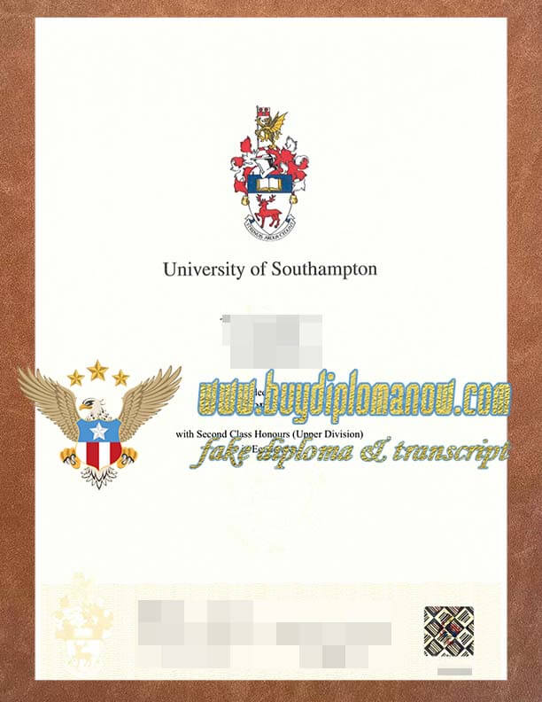Buy a University of Southampton fake degree