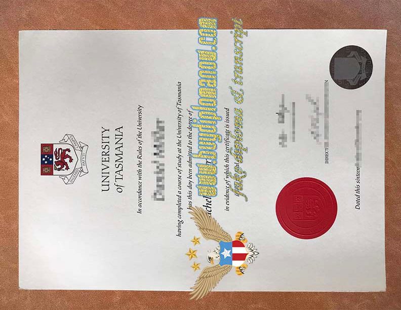 Make a University of Tasmania fake diploma