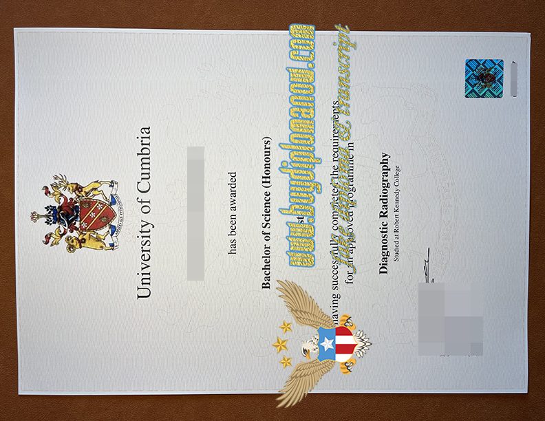 Mak e a University of Cumbria fake diploma