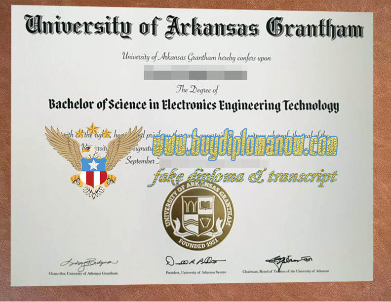 Sell University of Arkansas Grantham fake degree