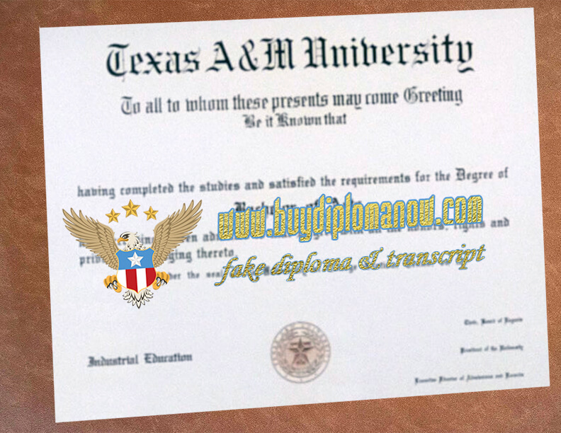 Buy Texas A M University Degree Online Get a TAMU Diploma